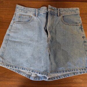 Everlane A Line Denim Shorts